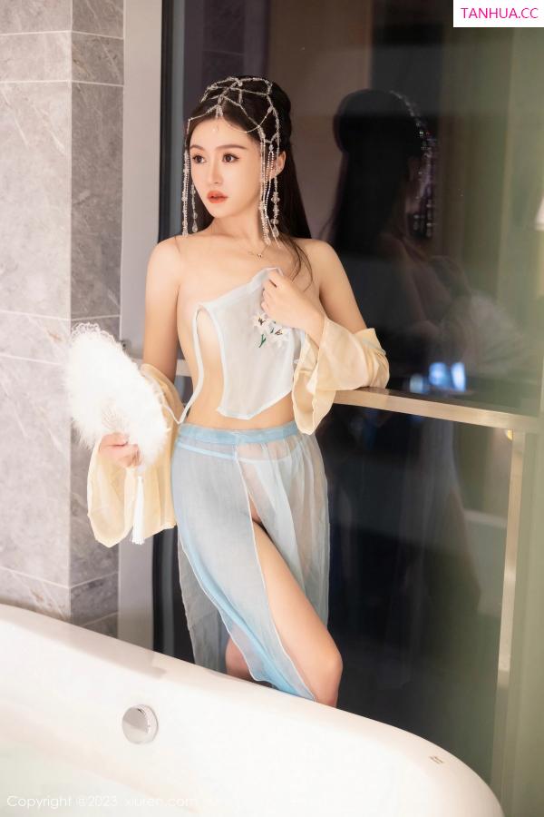   [XiuRen]高清写真图 2023.10.16 No.7514 唐宁宁 古装美腿第62张图片